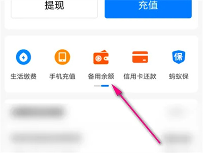 《支付宝》查看备用余额教程分享